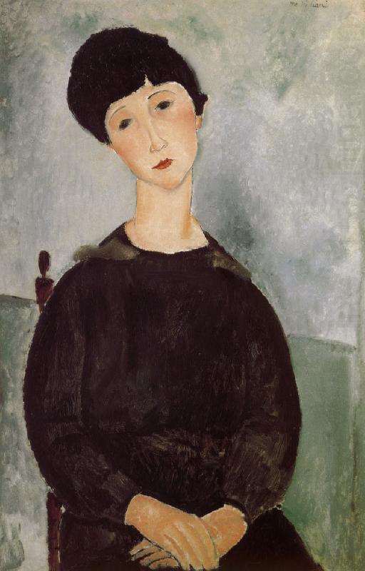 Seated Young woman, Amedeo Modigliani
